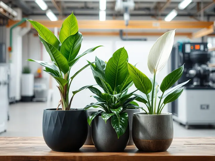 室内绿植品种与花器搭配
