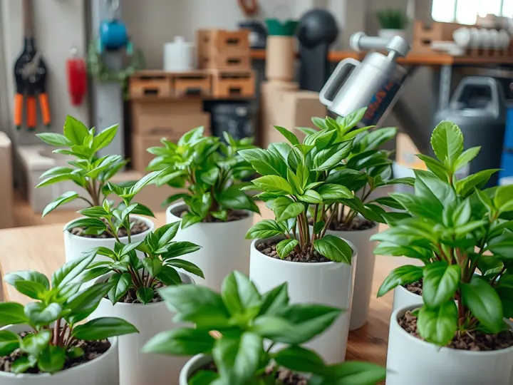 健康室内绿植与养护工具